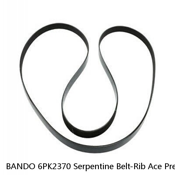 BANDO 6PK2370 Serpentine Belt-Rib Ace Precision Engineered V-Ribbed Belt 