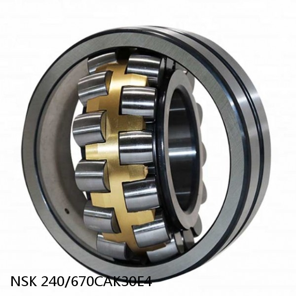 240/670CAK30E4 NSK Spherical Roller Bearing