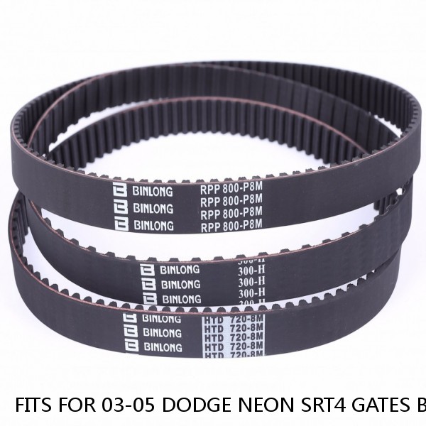 FITS FOR 03-05 DODGE NEON SRT4 GATES BLUE RACING TIMING BELT #1 small image