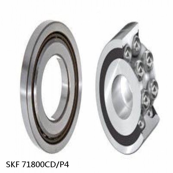 71800CD/P4 SKF Super Precision,Super Precision Bearings,Super Precision Angular Contact,71800 Series,15 Degree Contact Angle #1 image