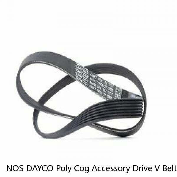 NOS DAYCO Poly Cog Accessory Drive V Belt 63" 15630 11A1600 #1 image