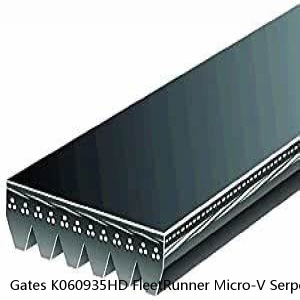 Gates K060935HD FleetRunner Micro-V Serpentine Drive Belt #1 image