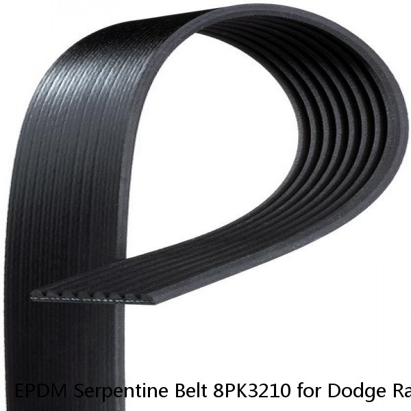 EPDM Serpentine Belt 8PK3210 for Dodge Ram 2500 3500 Ford F250 350 Super Duty #1 image